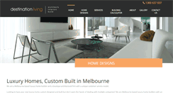 Desktop Screenshot of destinationliving.com.au